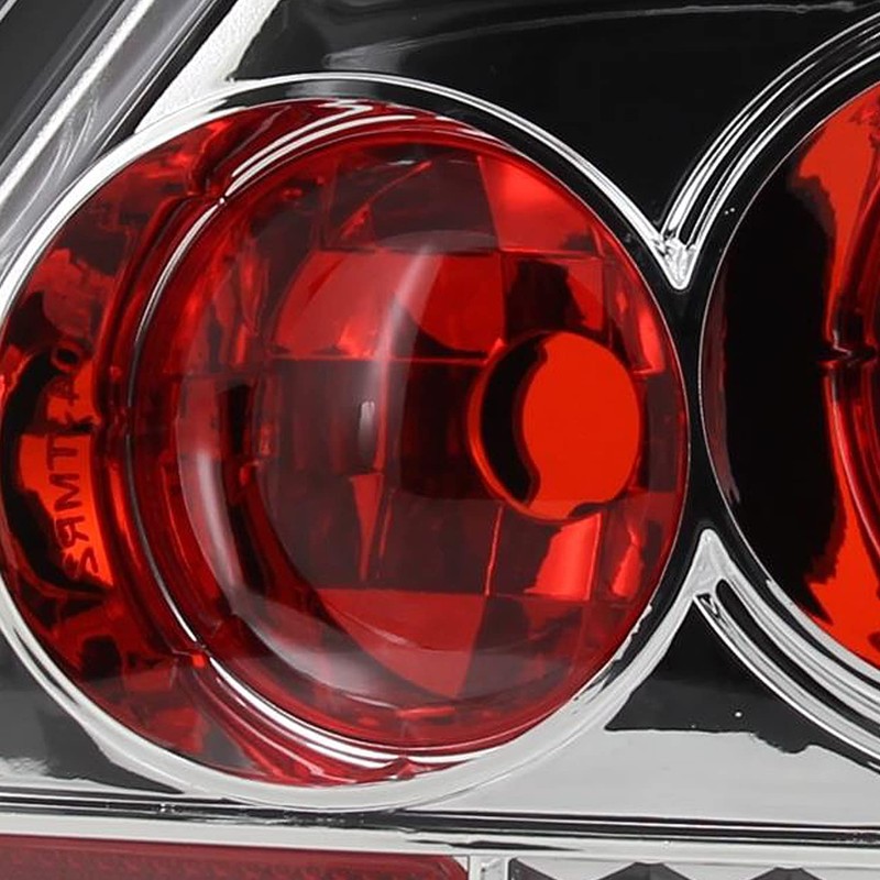 Spec-D Tuning Chrome Tail Lights Compatible with 2004-2010 Scion tC,