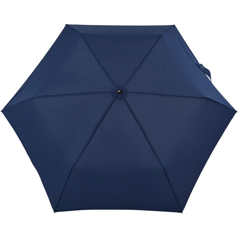 iX-brella Steel Flat Pocket Umbrella Super Flat Mini Umbrella, Blue
