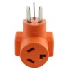 AC WORKS® 30A 250V Adapter AD10501030 | NEMA 10-50P to