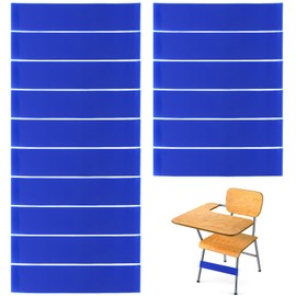 16 Pack Chair Bands,Chair Bands for Kids with Fidgety Feet Chair Stretch Foot Band Fidget Bands Flexible Seating for Classroom Elementary Chairs Desks (Blue)