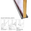 SUL Under Door Draught excluder, Double side Door Draft Excluders,