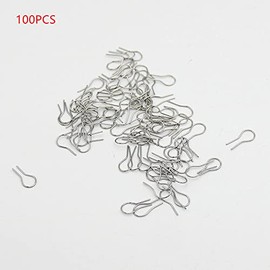 High Temperature Resistance Tungsten Wire Hanging Firing Hook Jump Rings Pottery Ornament Hanger U Shape Hooks (100PCS)