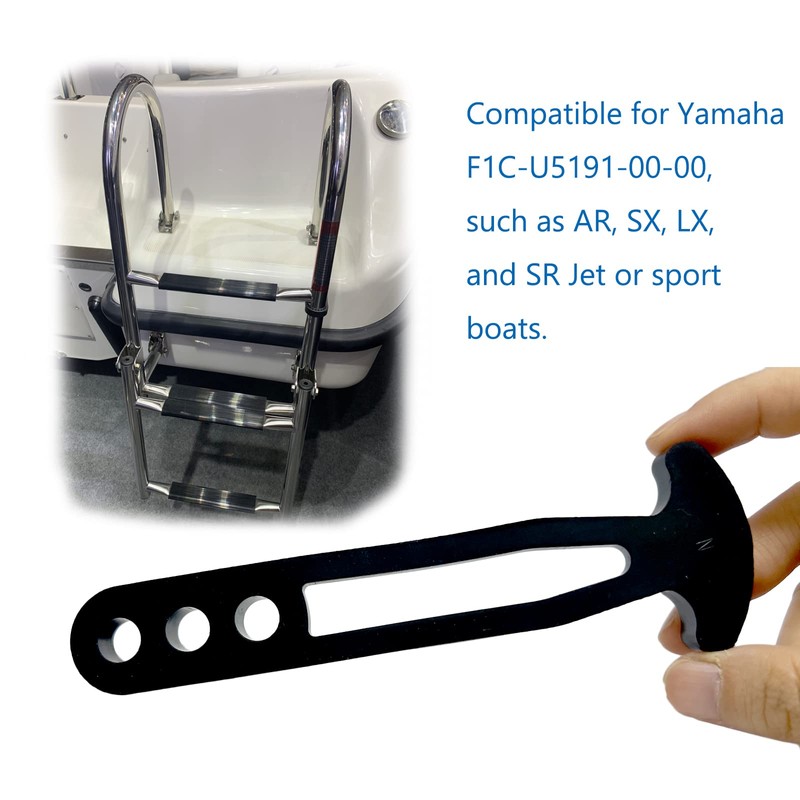 Marine Boat Telescoping Ladder Strap with 3 Adjustable Mounting Holes,