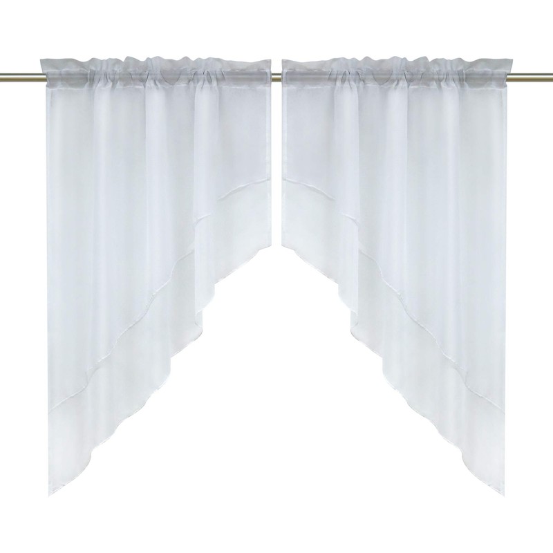 Heichkell voile panel curtain set, 2 pieces