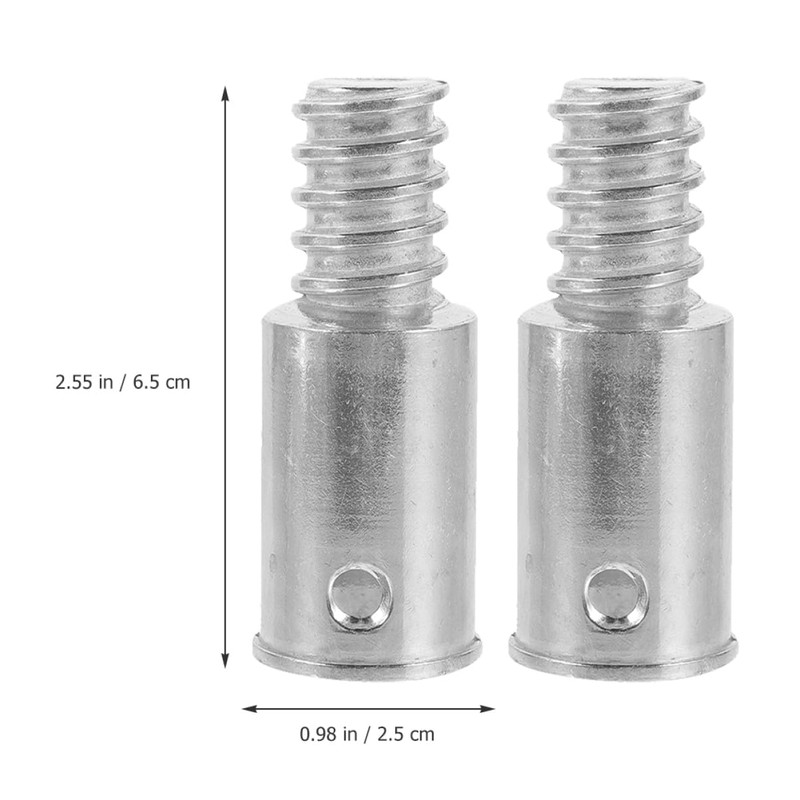 Yardwe Pack of 2 Handle Tips for Metal Rods Handle