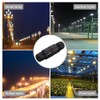 2 pcs 2-pin IP68 Outdoor Waterproof Junction Box Cable Connector/Quick