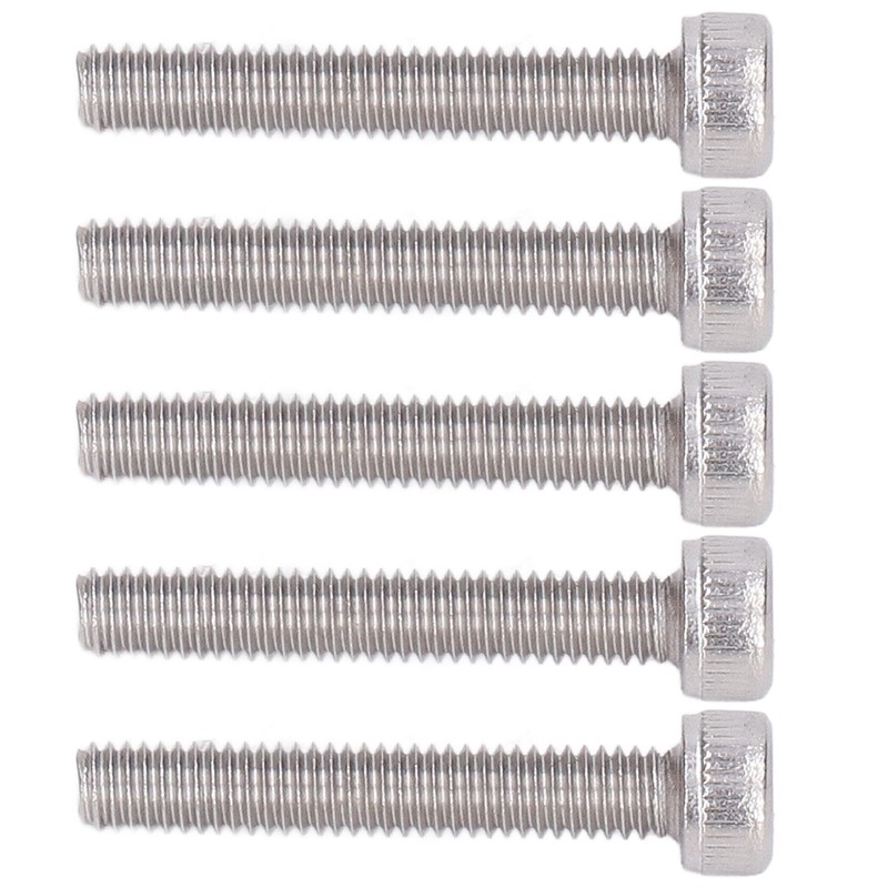 50Pcs Hex Socket Cup Head Screw Galvanized Steel M4 for