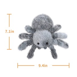 Apricot Lamb Toys Plush Blue Devil Spider Stuffed Animal Soft Cuddly Perfect for Kids 9.4 Inches