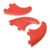3Pcs Surfboard Fins Glass Fiber Thruster Fin Sets Surf Accessories