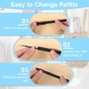 AOZUO Magic Pens & Refills for Magic Practice Copybook, Grooved