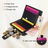 MultiValue Small Woman Wallets, Bifold PU Leather Card Holder Wallet