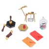 Dollhouse Wax Seal Stamp Multipurpose Innovative Simulation Exquisite Miniature Wax
