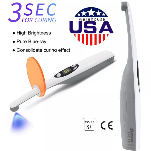 Unbranded Dental Wireless Cordless LED Curing Light 3 Second Cure