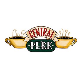 Friends Central Perk Coffee Shop Iron on Heat Transfer Patch