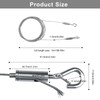 0XBIT Stainless Steel Rope, Rope Tension Set, 1.5 mm x