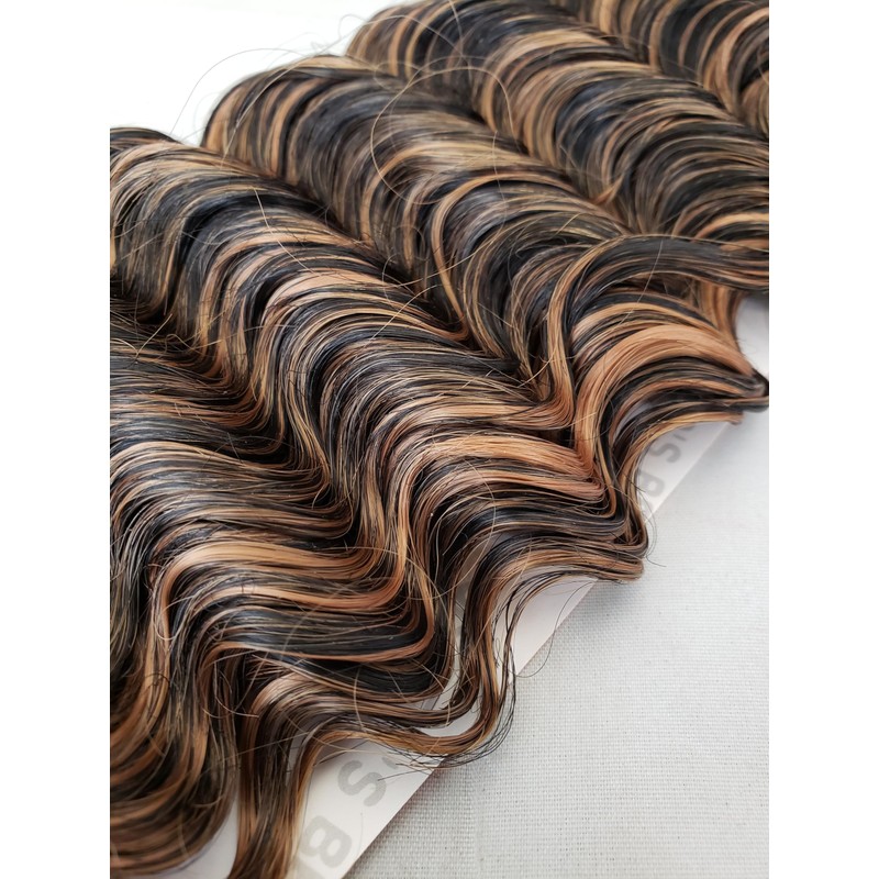 Sisters Best Platinum Collection New Deep Wave Human Synthetic Hair
