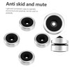 Mipcase 4Pcs Vibration Feet Pads Aluminium Alloy Speaker Base Pad