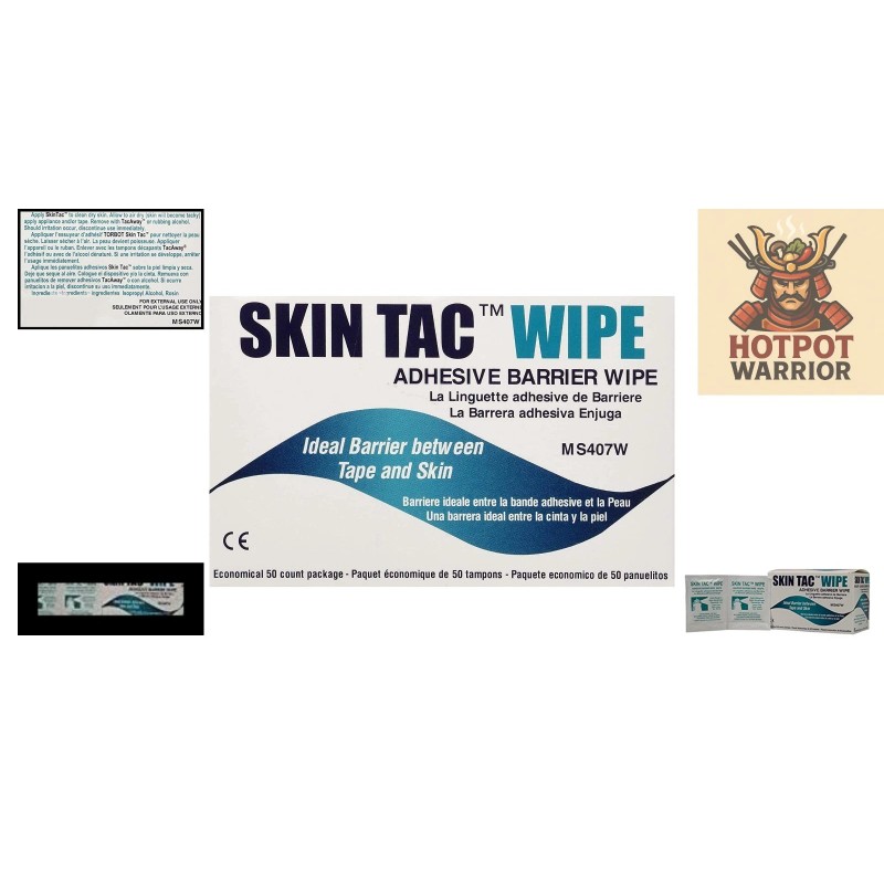 Hypoallergenic Adhesive Barrier Wipes - 150 Count for Enhanced Medical