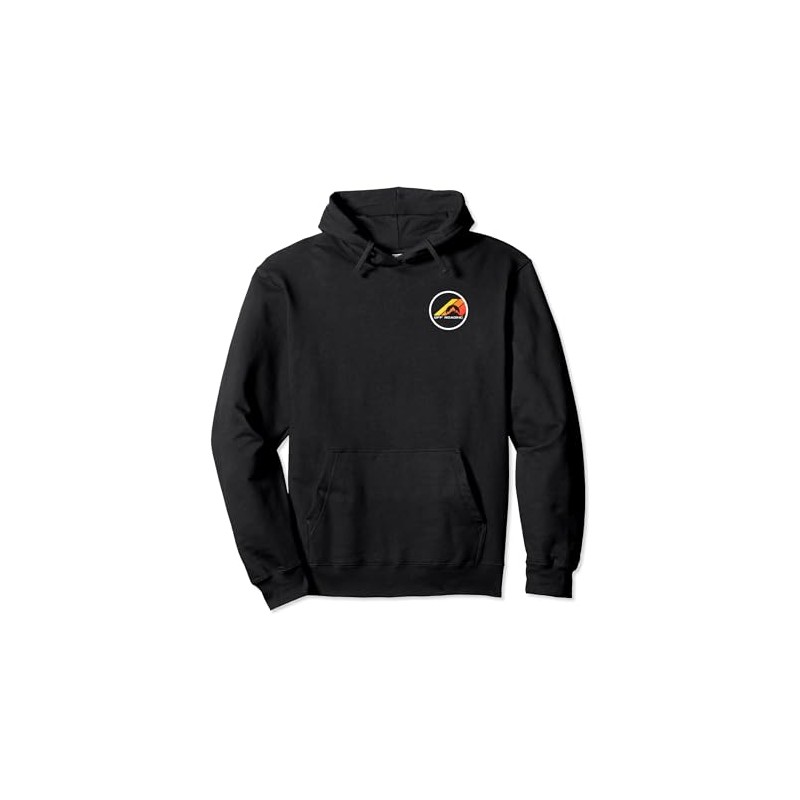 Racing Stripes Off Roading Emblem Pullover Hoodie
