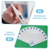 Mobestech 300pcs Paper Thermometer Probe Protective Covers for Accurate Measurement