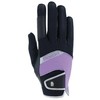 Roeckl Sports Millero Riding Gloves, Leisure Summer Gloves, Black/Purple 9