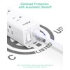 Surge Protector Power Strip - 9 Widely Spaced Multi Outlets,