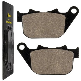 Caltric Rear Brake Pads for Harley Davidson XR 1200 XR1200 Sportster X 2009-2012