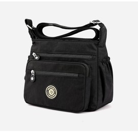 Casual Shoulder Bag for Women Nylon Waterproof Adjustable Strap Travel Messenger Shoulder Bags and Purses Black One Size, light green, Casual