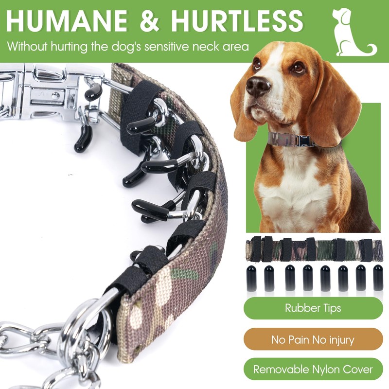 Adjustable Training Collar with Quick Release Buckle, No Pull Dog
