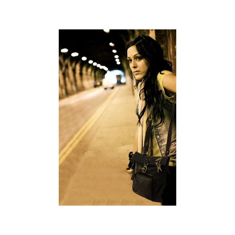 Catwalk Collection Handbags - Women's Leather Anti Theft Cross Body