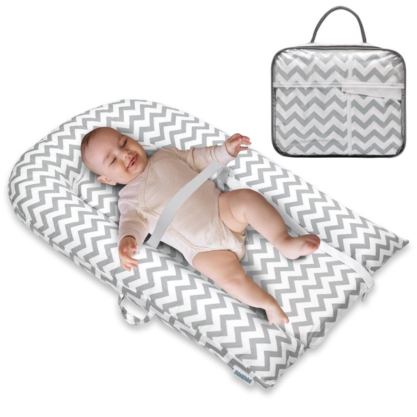 Changing Pad with Cotton Cover & Handle, Changing Table Topper