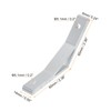 sourcing map 6Pcs 135 Degree Angle Aluminum Profile Corner Brackets,