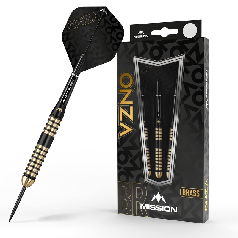 Mission Darts D1578 Onza | 24g Professional Steel Tip Darts