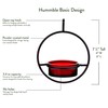 Mosaic Birds M045-200-06 Hummble Basic Bird Feeder Red