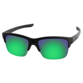 LenzReborn Polarized Lenses Replacement for Oakley Thinlink OO9316 Sunglass - Lawn Green - Polarized Mirrored