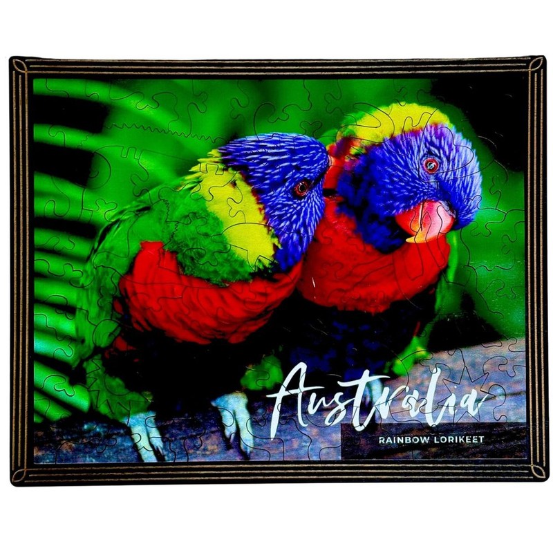 Twigg Puzzle Wooden Framed Postcard Puzzles, Koala