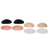 4Pairs Silicone Shoulder Pads Soft Breathable Invisible Removable Prevent Slip