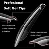OBP Soft Gel Tips Para Uñas 240 Piezas Diferentes Modelos