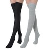 BABAHU Extra Long Cotton Thigh High Socks Over the Knee