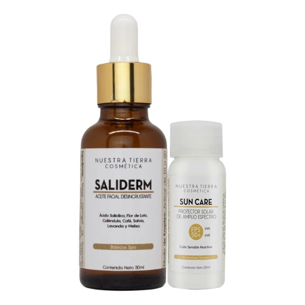 Aceite Facial Desincrustante Saca Comedones Tipo de piel toda piel