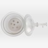 Labasics Glass Vacuum Desiccator, with Valve and Porcelain Plate for
