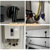 ABS Wall Split Flange Self-Adhesive Tape Round Escutcheon Plate Cover