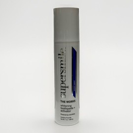 Supersmile The Works Whitening Toothpaste + Activator  Sassy Mint 7oz