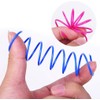 ISMARTEN Pet Wide Colorful Springs Cat Toys Plastic Coil Spiral