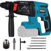 Cordless Rotary Hammer Drill Compatible with Makita 18v Battery, Brushless