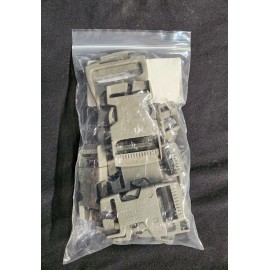 Military Issue 16 Pc. Buckle Repair Kit/ Set NSN 8465-01-524-7639 Grey ACU