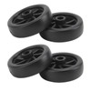4Pcs Luggage Wheel Suitcase Wheels Universal Wheel Caster Wheel PVC