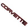 1Pc 84-89 Corvette Rear Bumper Emblem 3D Badge Letters Nameplate