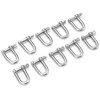 10pcs M4 Screw Pin Anchor Shackle 304 Stainless Steel Heavy