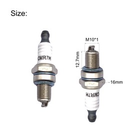 6 Pcs CMR7H Spark Plugs, Replacement Spark Plug# CMR7H for Husqvarna Various Backpack Blower Trimmer Lawnmower Small Engines